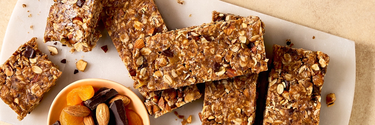 Barres de granola sans cuisson
