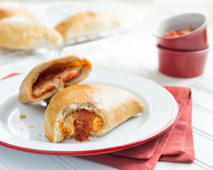 Pizza calzone faite maison