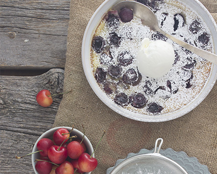 Clafoutis aux cerises