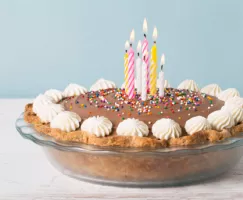 Tarte gâteau d'anniversaire