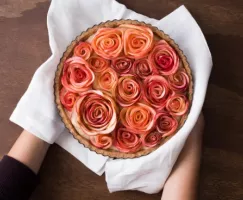 Comment faire: tarte bouquet de roses aux pommes