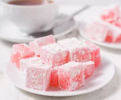 Loukoum à l’eau de rose