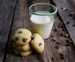 Biscuits sablés aux pépites de chocolat