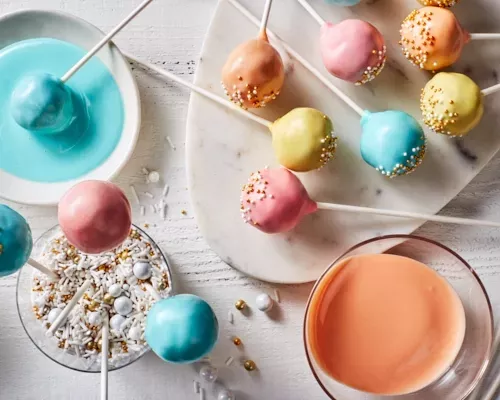 Cake pops festifs