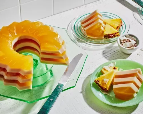 Gelée anglaise au piña colada