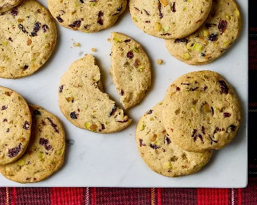 Biscuits express aux canneberges et pistaches